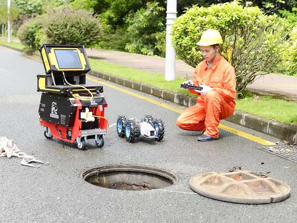 礼泉管道机器人检测
