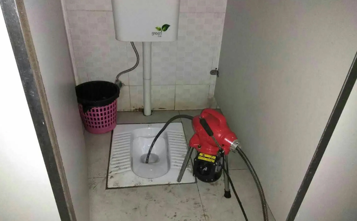 礼泉蹲便疏通